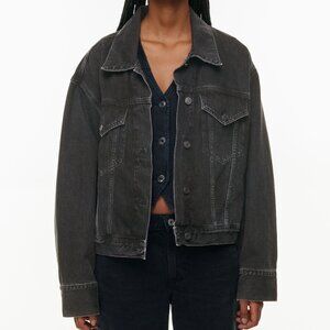 AGOLDE Martika Relaxed denim jacket in spider